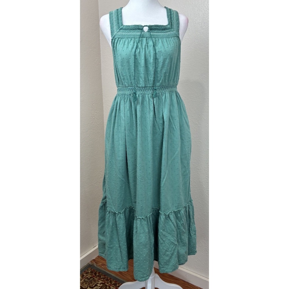 Sleeveless Mint Green Summer Dress